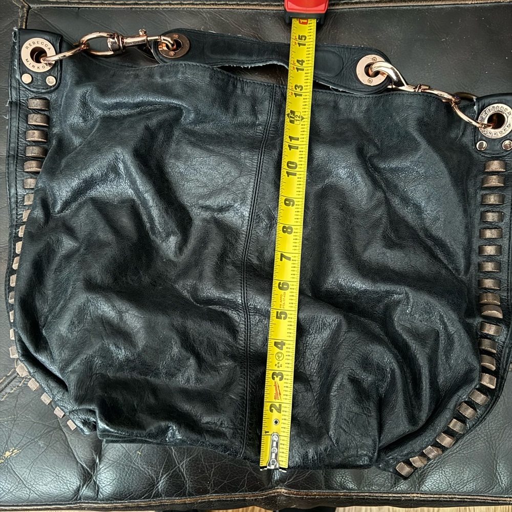 Rebecca Minkoff Black studded shoulder bag - Picture 9 of 10